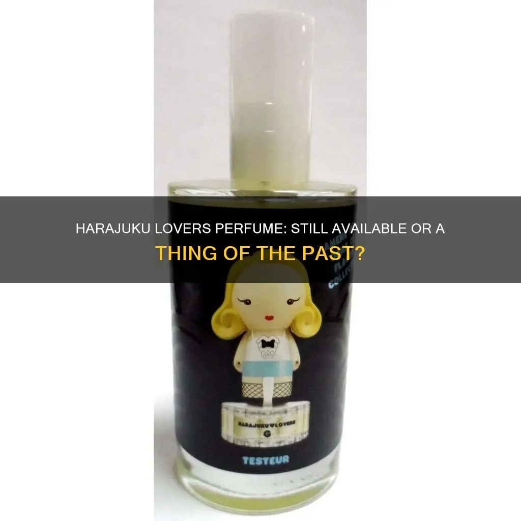 do they still make harajuku lovers perfume