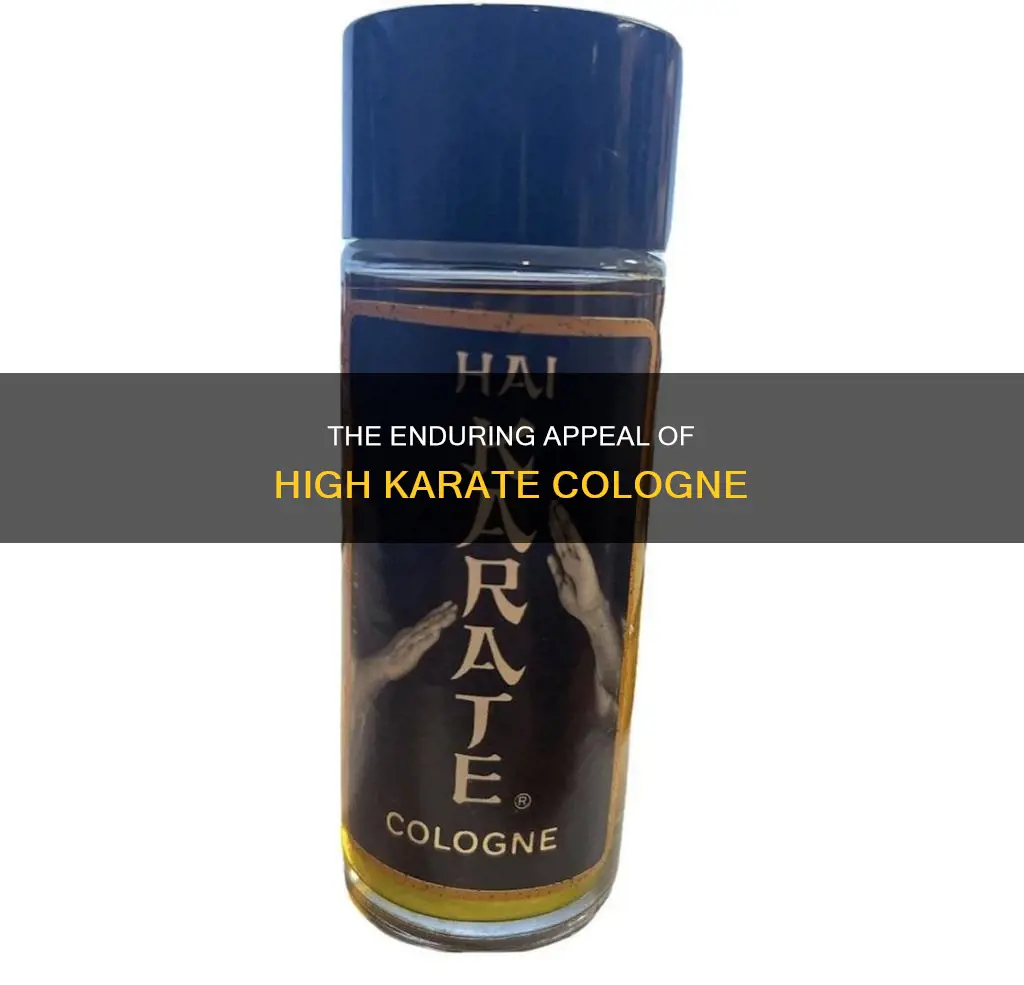 do they still make high karate cologne