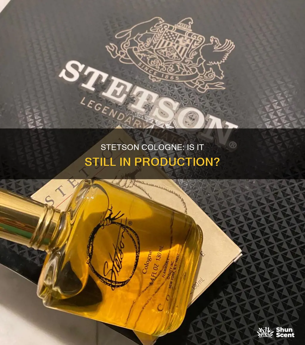 do they still make stetson cologne