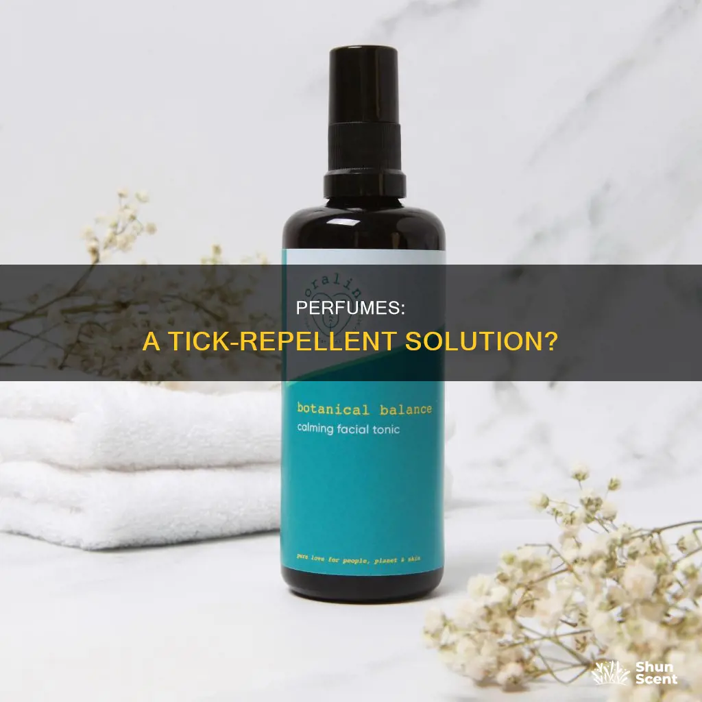do ticks hate perfume