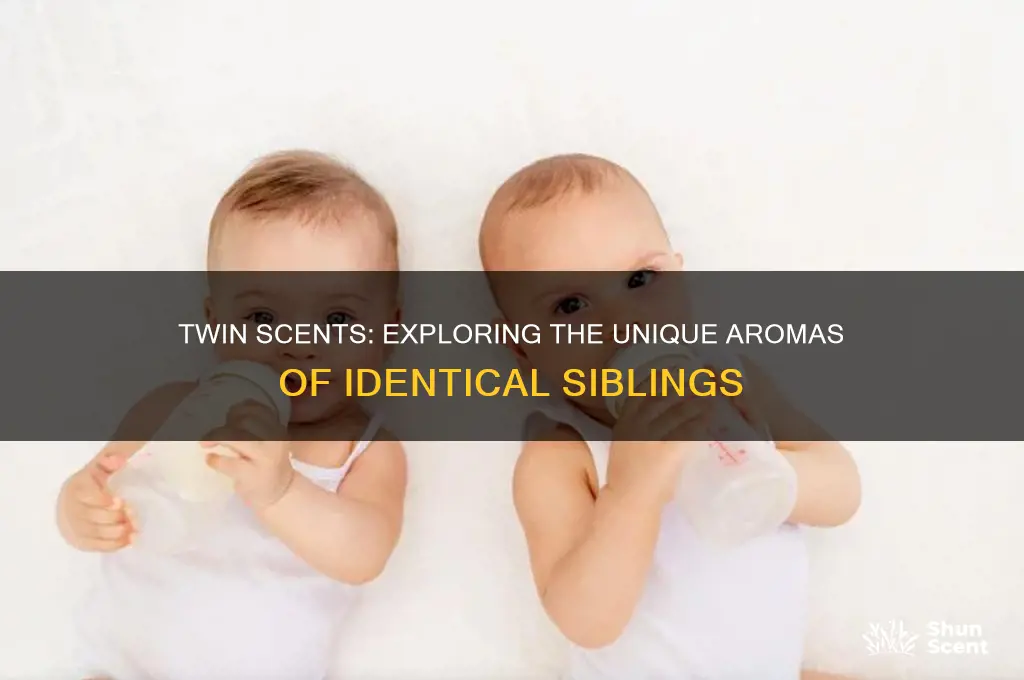 do twins have different scents