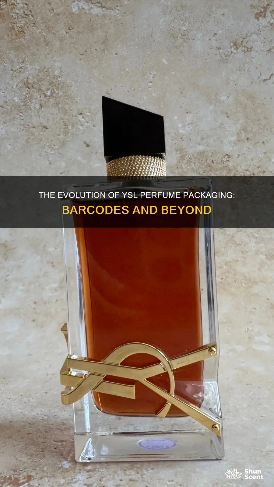 do vintage yves st laurent perfume have bar codes