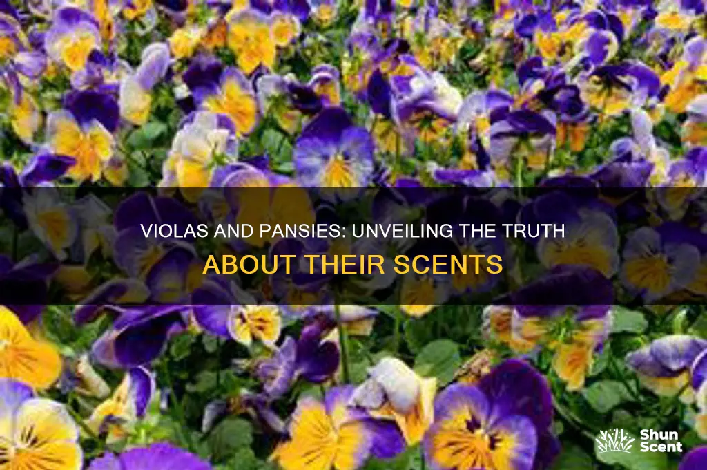 do violas have a scent do pansies have a scent