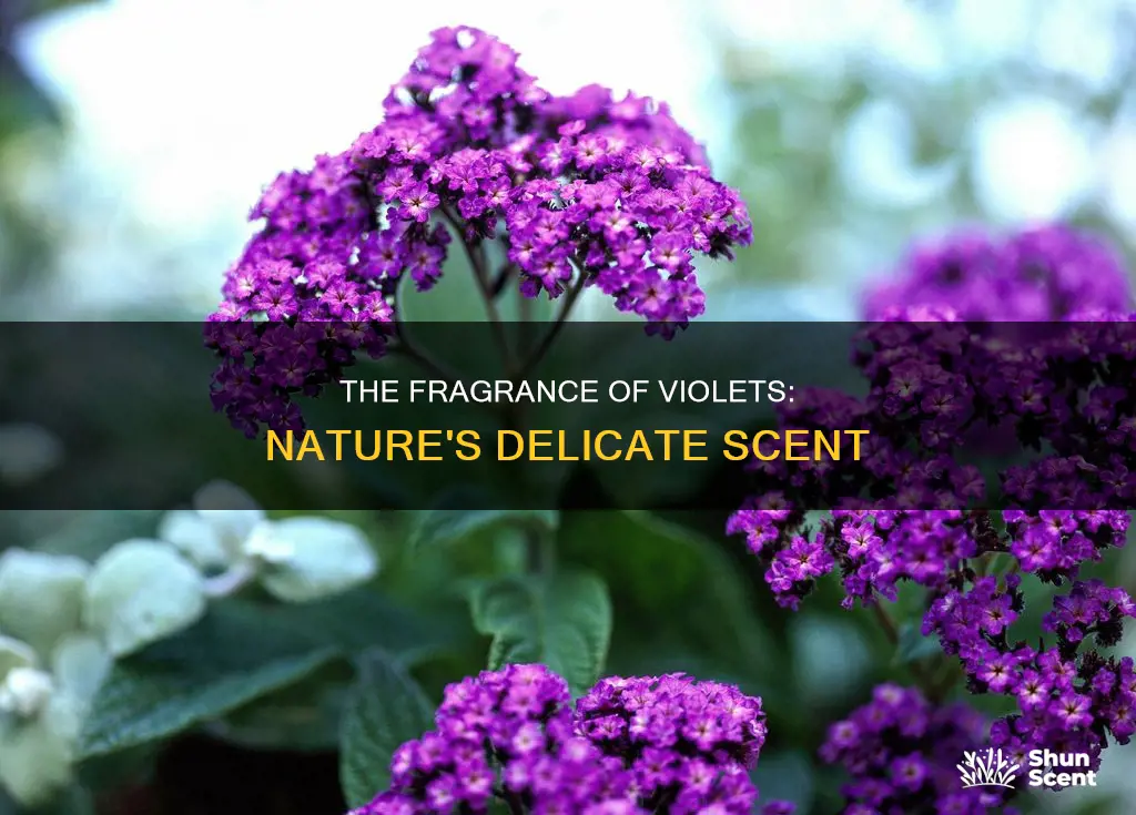 do violets have a fragrance