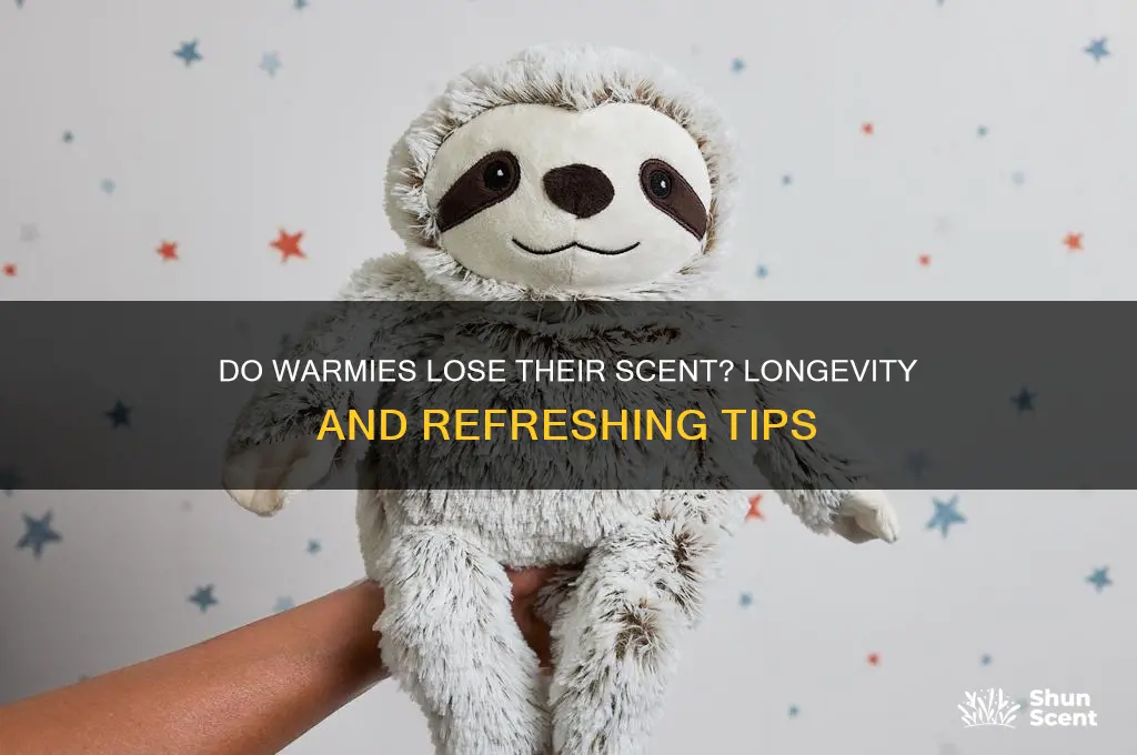 do warmies lose their scent