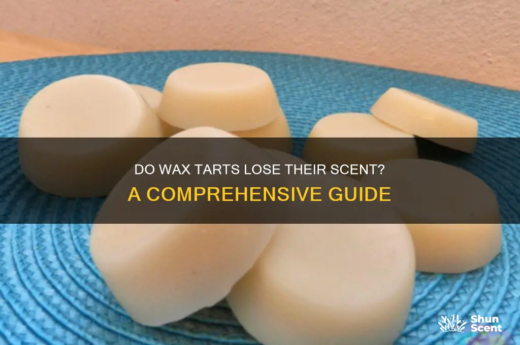 do wax tarts lose their scent