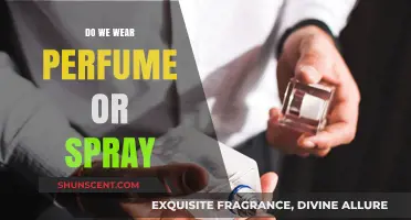 Why We Wear Perfume and How to Spray It