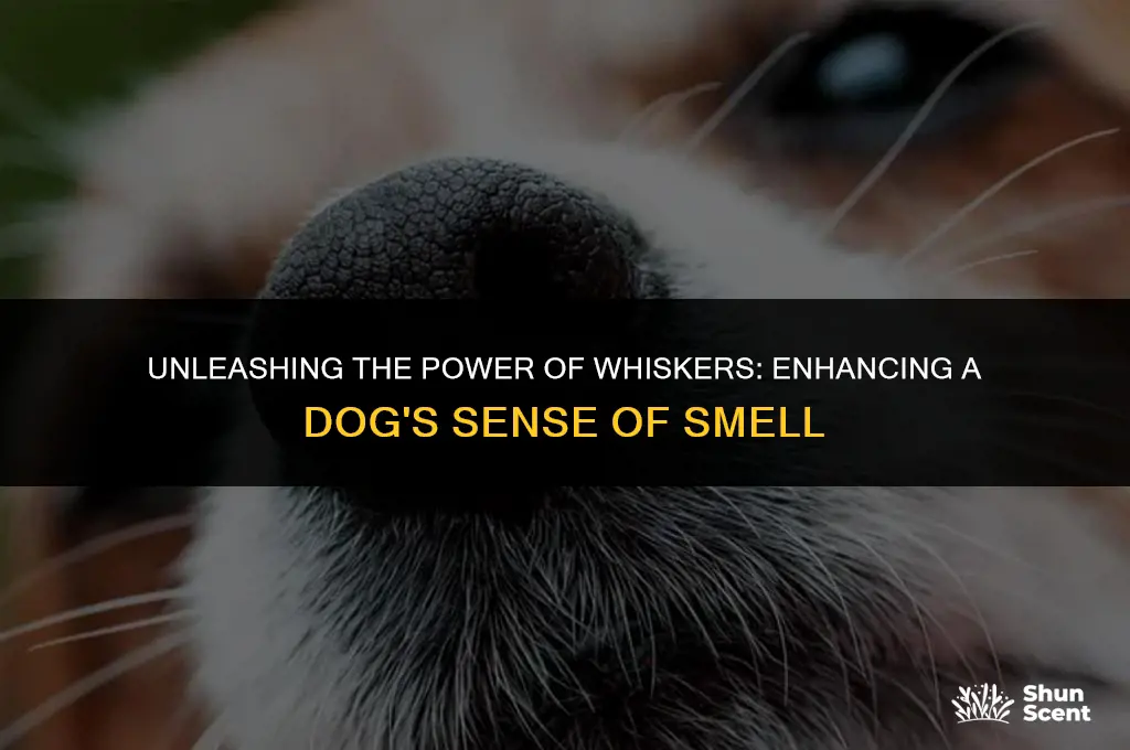 do whiskers help dogs smell