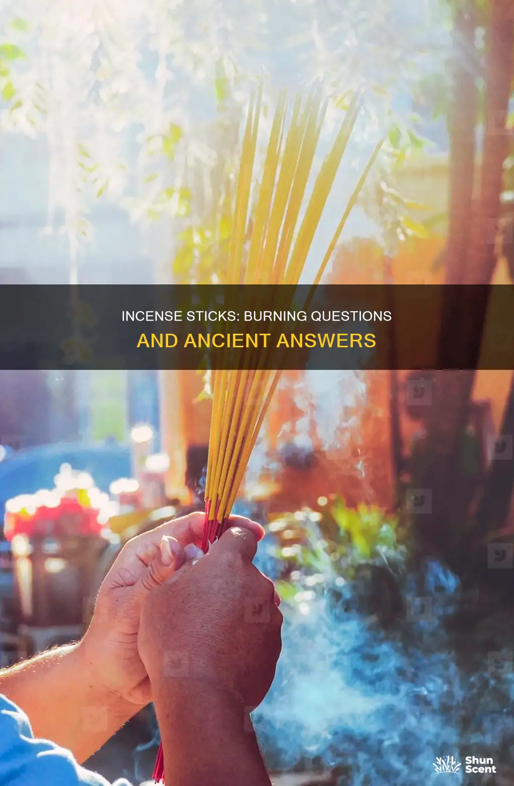 do you burn incense sticks