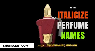 Perfume Names: When to Italicize and Why