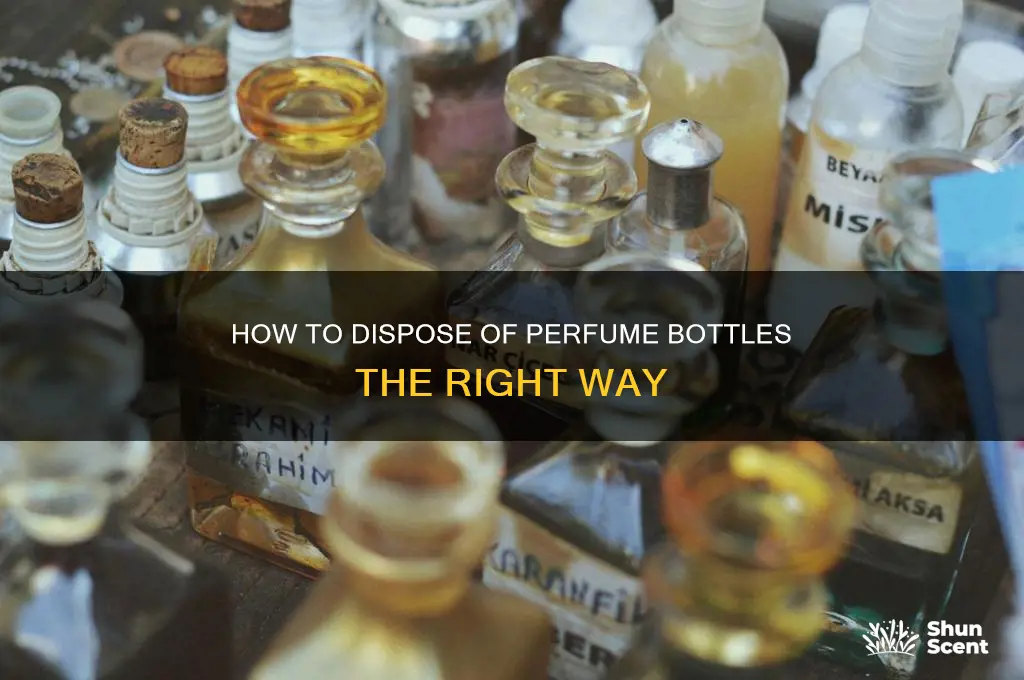 do you just throw away perfume bottles