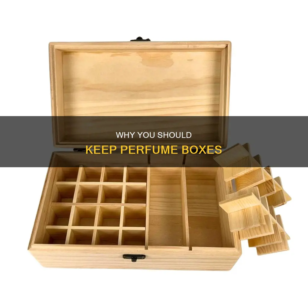 do you keep perfume boxes
