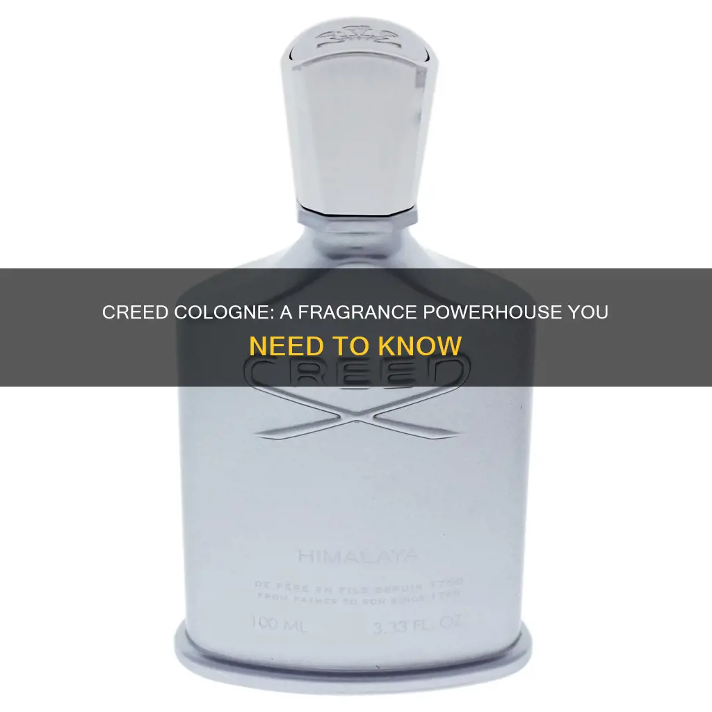 do you know about creed cologne