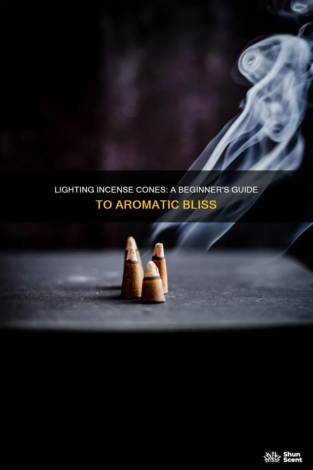 do you light incense cones
