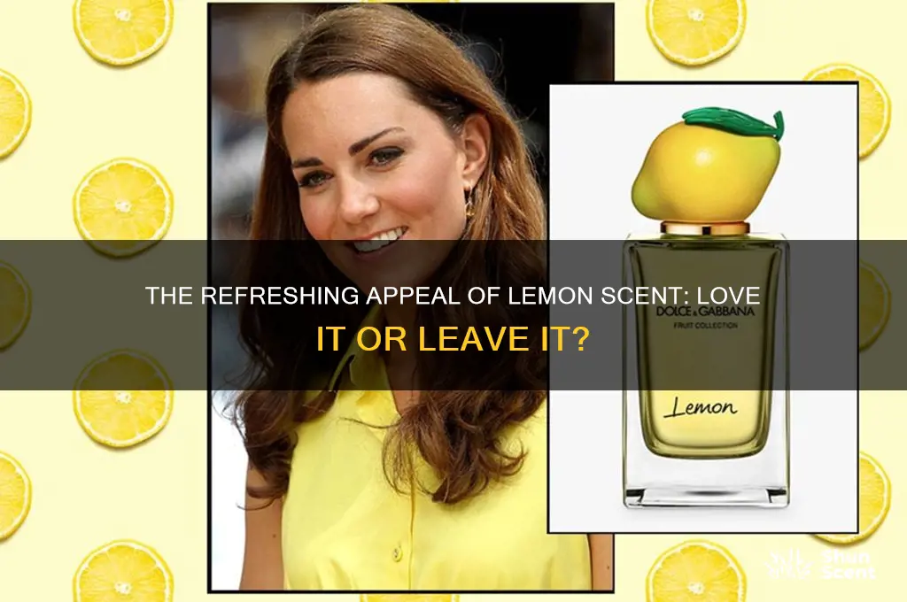 do you like lemon scent