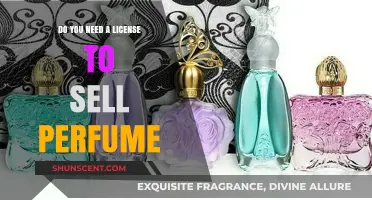 Selling Perfume: Do Licenses Apply?