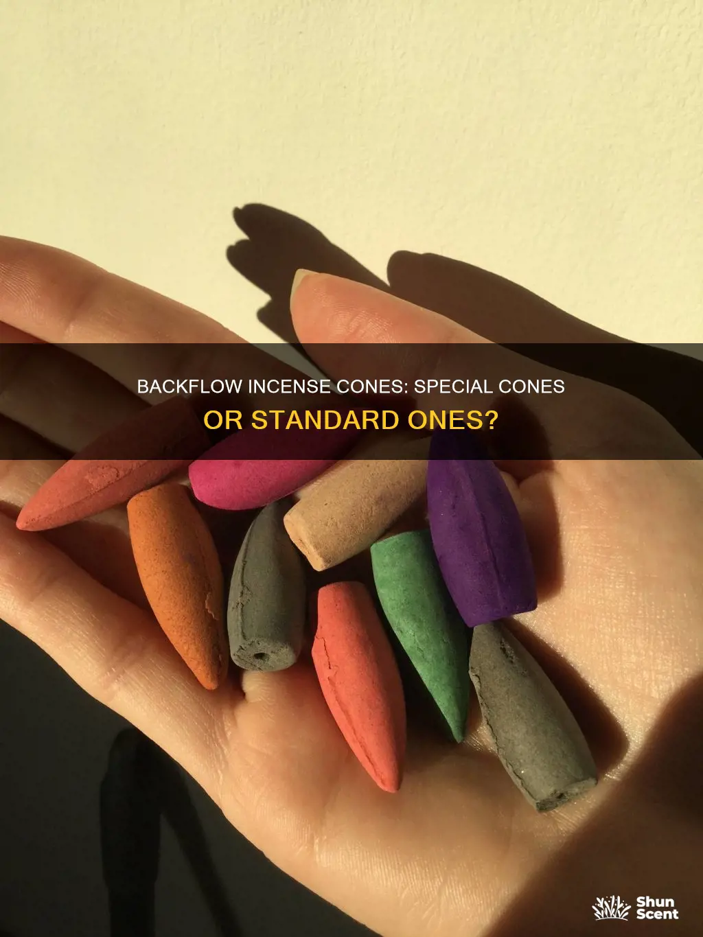 do you need special cones for backflow incense