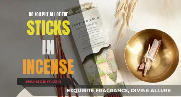 Incense Sticks: How Many Should You Use?