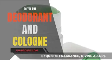 Deodorant and Cologne: A Quick Fragrance Guide for Men