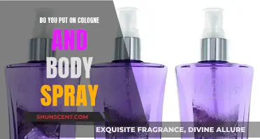 The Art of Wearing Colognes and Body Sprays