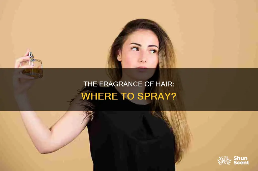 do you put perfume in your hair