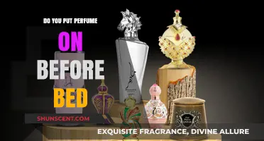 The Benefits of Applying Perfume Before Bed