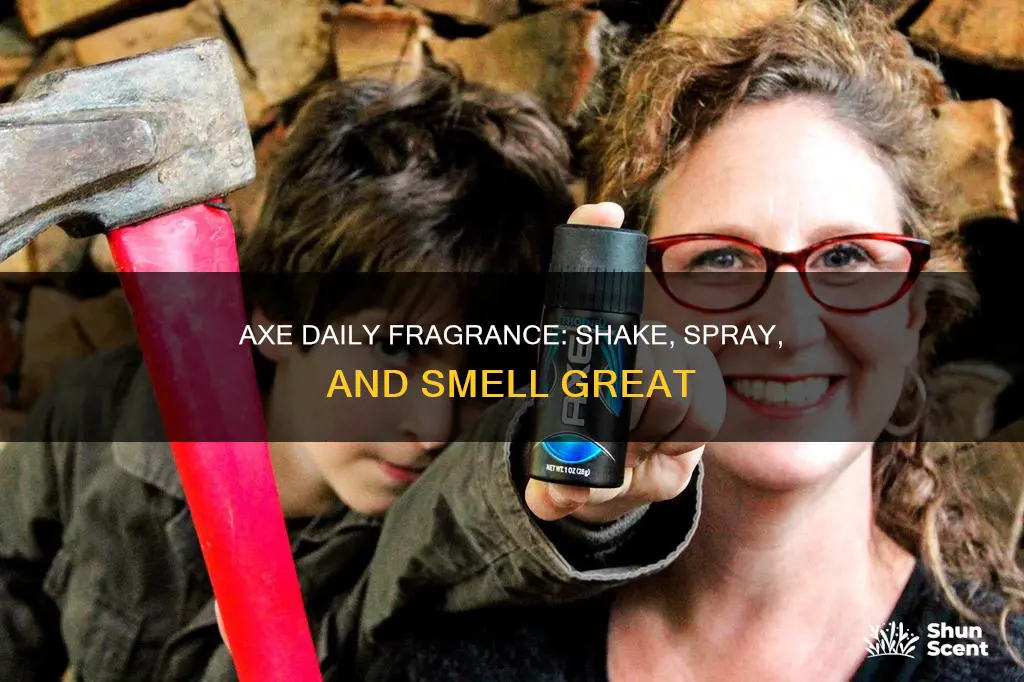 do you shake axe daily fragrance