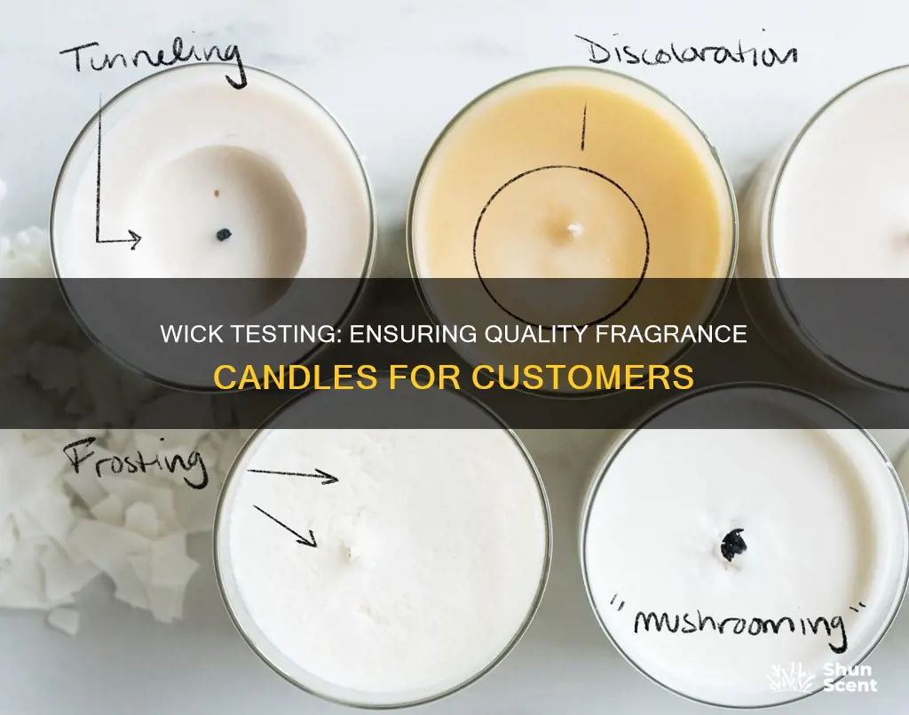 do you wick test every new fragrance candle you sell