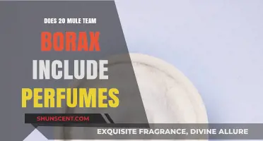 Borax and Perfumes: What's the Scent?