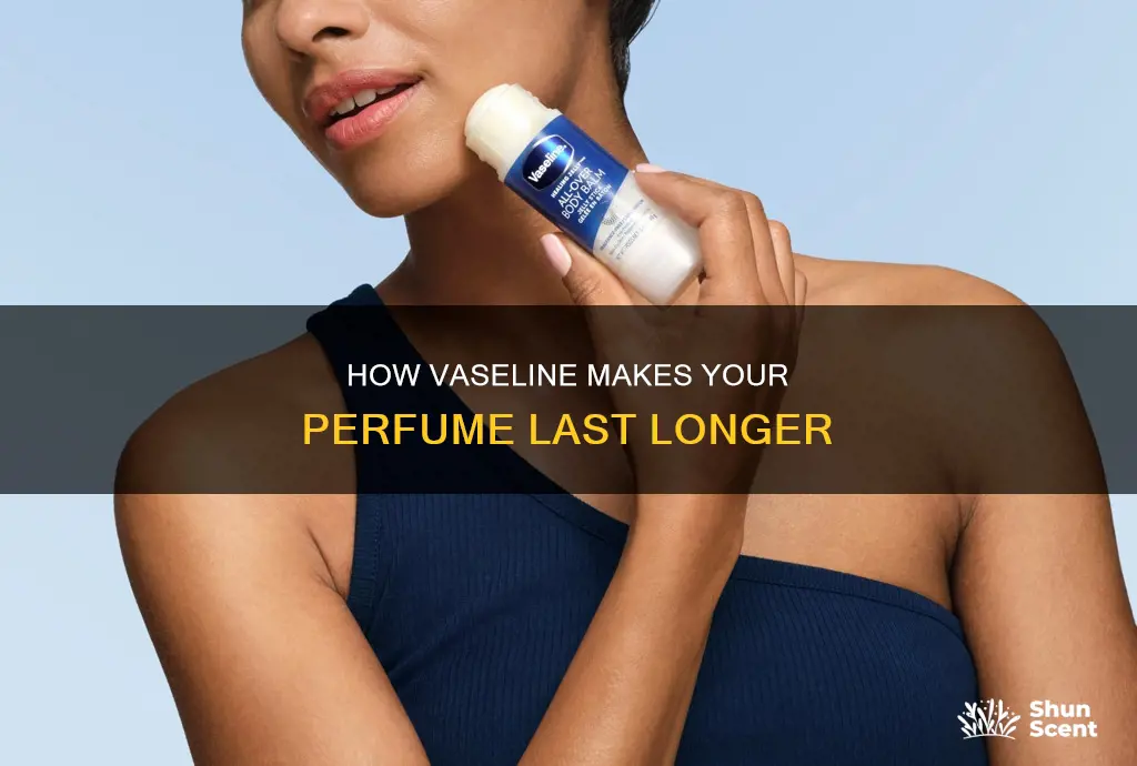 does a layer of vaseline help fragrance stay on skin