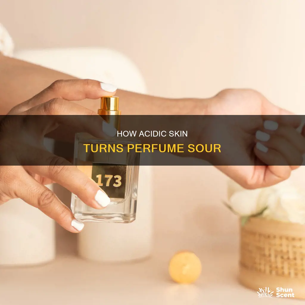 does acidic skin turn perfume