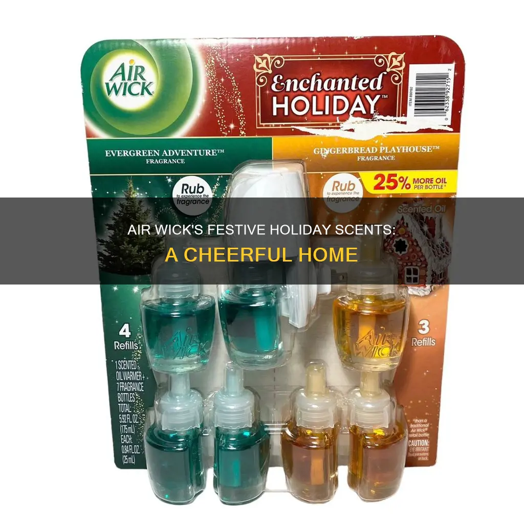 does air wick have holiday fragrance