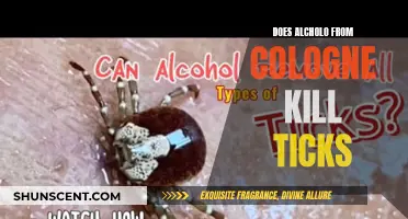 Cologne Alcohol: A Natural Repellent and Killer of Ticks?