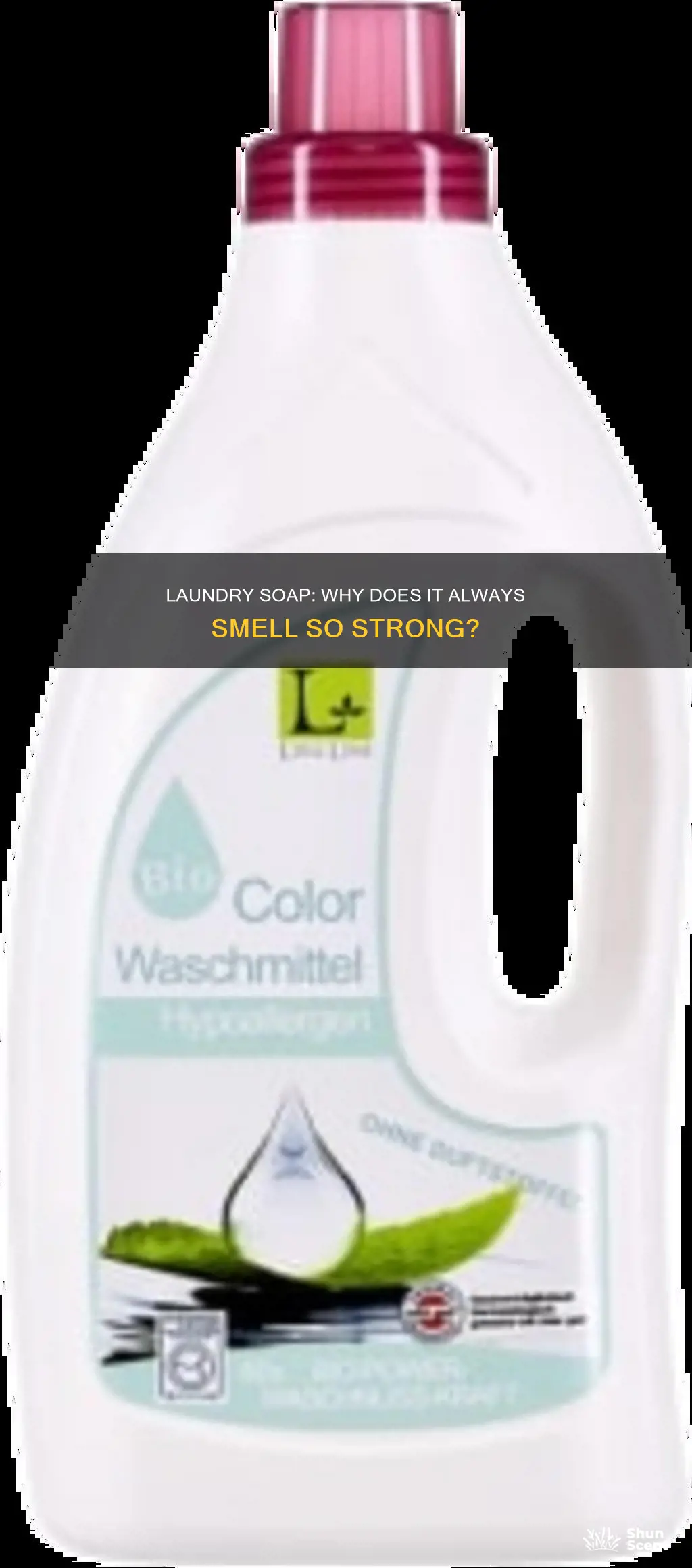does all laundry soap have perfume in it