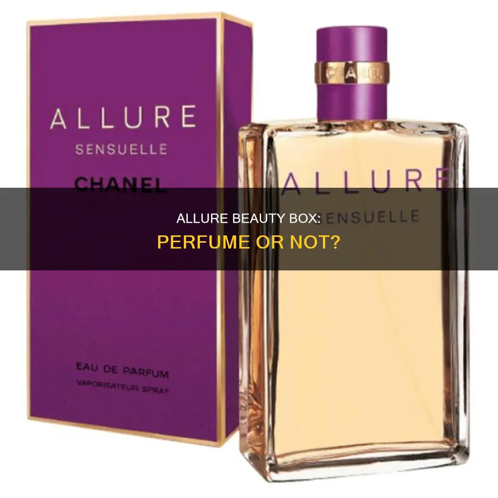 does allure beauty box come with perfume
