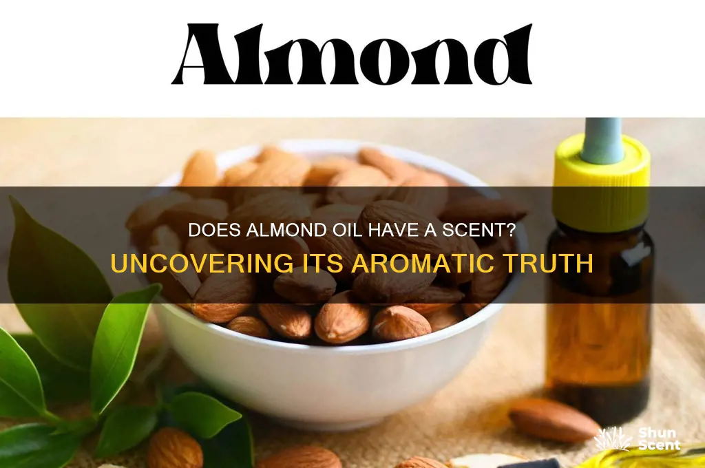 does almond oil have a scent