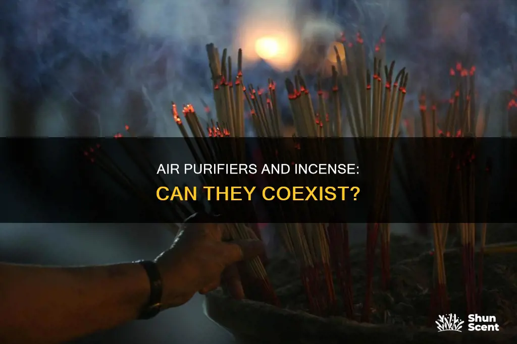 does an air purifier cancel out incense