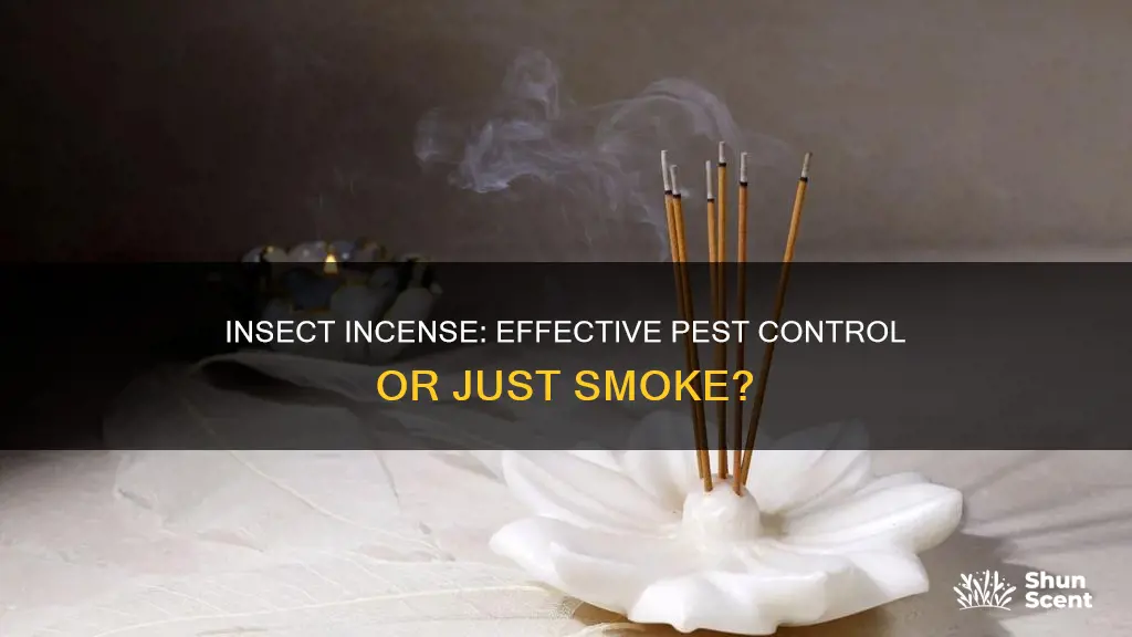 does anti-insect incense work