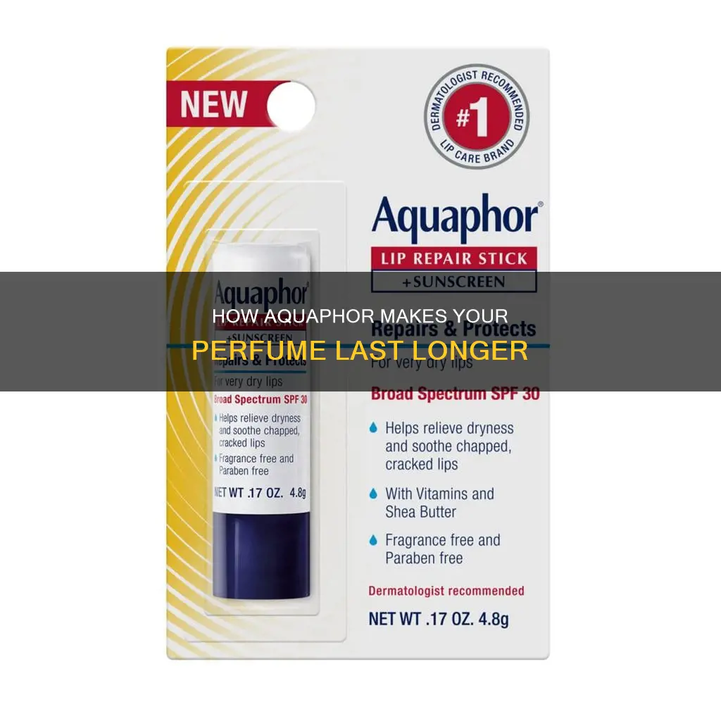 does aquaphor help perfume last longer