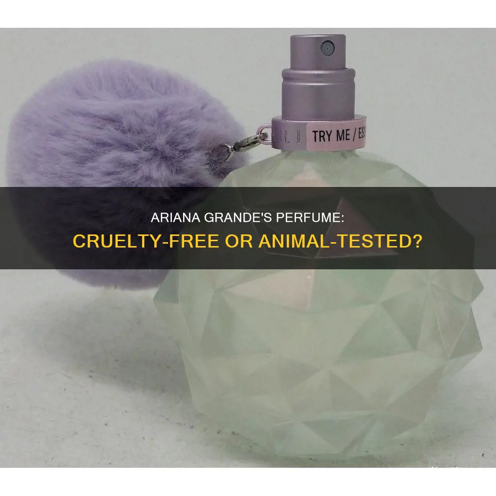 does ariana grande perfume test on animals