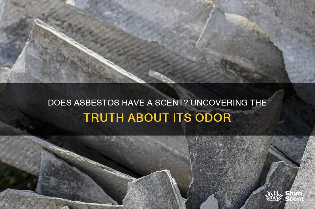 does asbestos have a scent