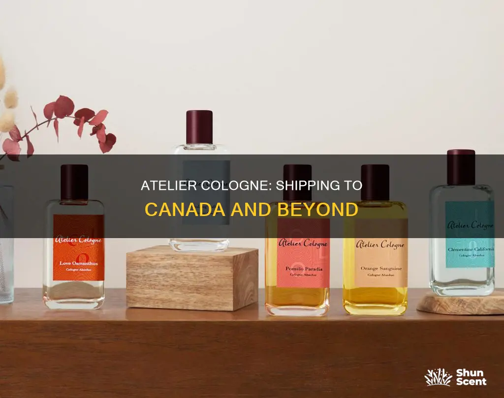 does atelier cologne ship to canada