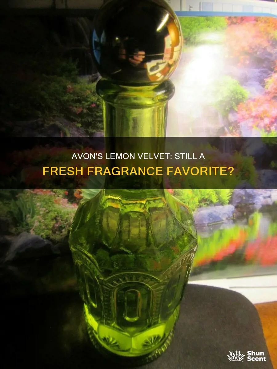 does avon still sell lemon velvet fragrance