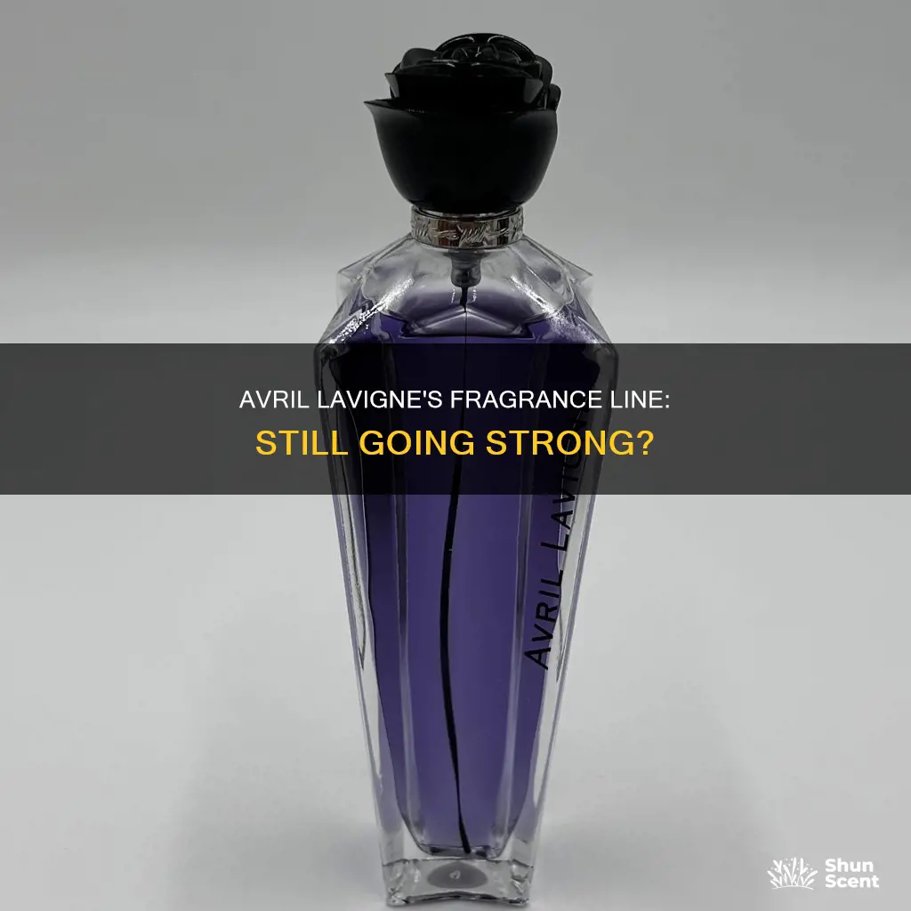 does avril lavigne still make perfume