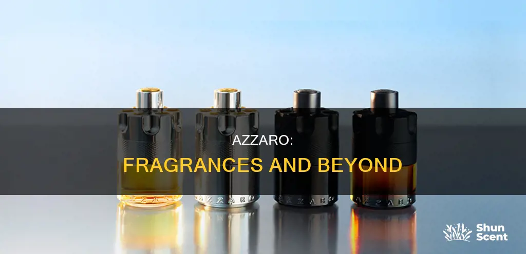 does azzaro only make fragrances