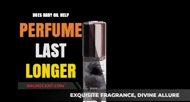 Baby Oil: Enhancing Perfume Longevity