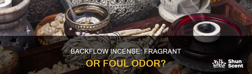does backflow incense smell good