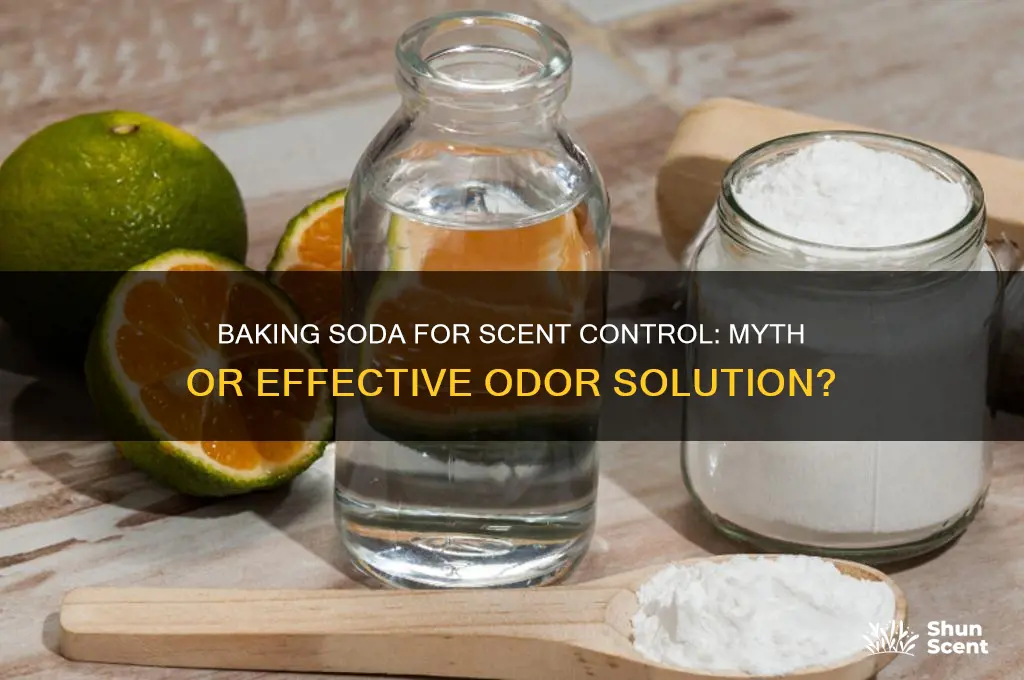 does baking soda work for scent control
