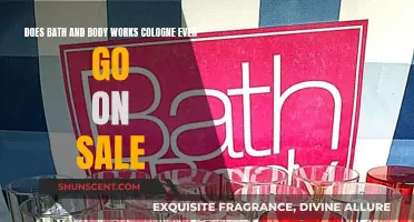 Bath and Body Works: Cologne Sales and More