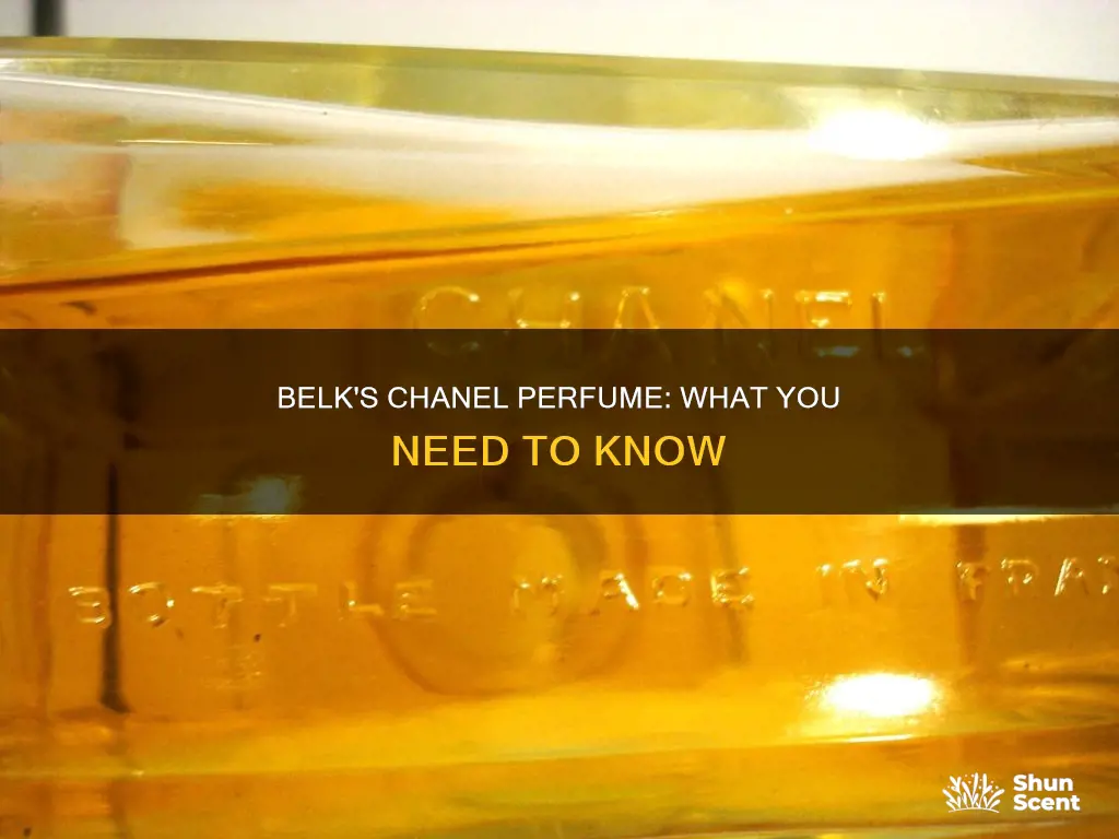 does belk sell chanel perfume